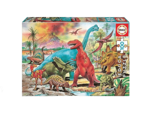 Παζλ Puzzle με δεινόσαυρους.