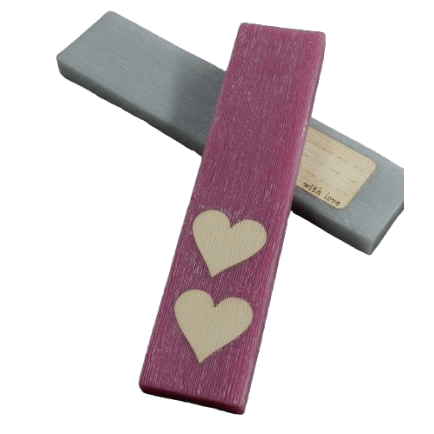 Λαμπάδα καρδιές