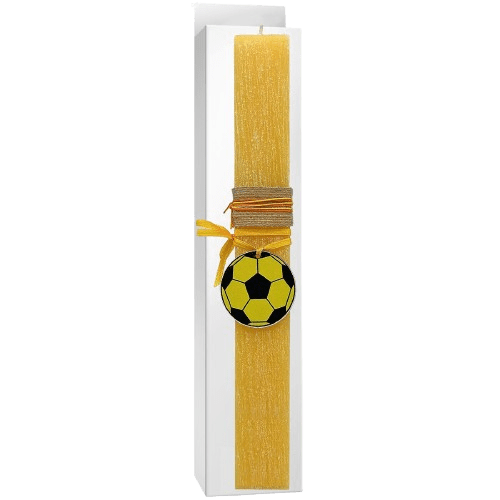 Λαμπάδα κίτρινη ομάδα