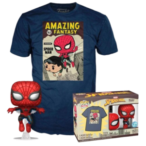 Funko Pop και μπλουζάκι Spider-Man Comic Cover XL