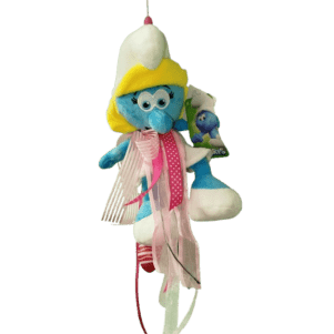 Λαμπάδα λούτρινο Στρουμφίτα