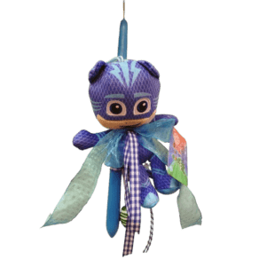 Λαμπάδα λούτρινο catboy μπλε.