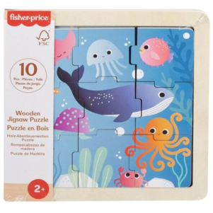 Guruzz | Gifts, Toys & Collectibles 17 Ξύλινο παιδικό παζλ Fisher-Price Θάλασσα